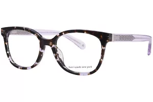 Kate Spade Payton YJM Eyeglasses Frame Women's Violet/Havana Full Rim 50mm - Picture 1 of 5