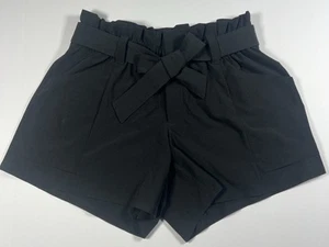 ATHLETA pantaloncino donna Arbor Skyline con cintura nero taglia 4 - Foto 1 di 7
