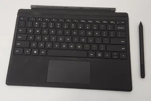 Microsoft Surface Pro Type Cover Keyboard  Black With Stylus Pen - Foto 1 di 8