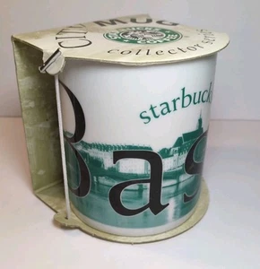 NIB Starbucks Coffee City Mug Collector Series Basel Switzerland16 Oz New In Box - Picture 1 of 6
