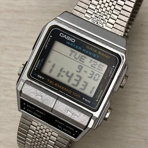 Casio Digital DBX-110 Quartz Silver - Foto 1 di 6