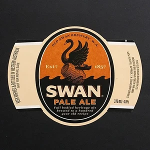 Australia WA Swan Pale Ale 375ml  beer label - Bild 1 von 1
