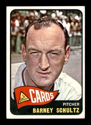 1965 Topps #28 Barney Schultz   VG/VGEX X3551743 - Image 1 of 3