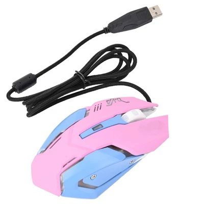 3200DPI High Sensitivity Pink Gaming Mouse Grasping Wired Gaming Mouse - Image 1 of 4