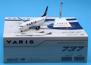 JC Wings 1:200 Varig Airlines Boeing B737-400 Avión Jet Modelo PP-VTN Regalo - Imagen 1 de 13