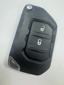 LLAVERO ABATIBLE REMOTO ORIGINAL JEEP 2 BOTONES PROBADO Y FUNCIONANDO 68292946AC!!! - Imagen 1 de 4