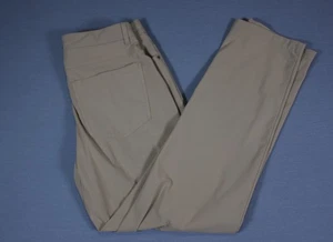 VRST Athletic men Tan stretch chino performance pants golf EUC Tag 30X32 (30X30) - Picture 1 of 10