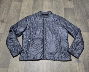 Hugo Boss 'Chaqueta Moto' - Hombre XL - Gris - Excelente Estado - Imagen 1 de 6