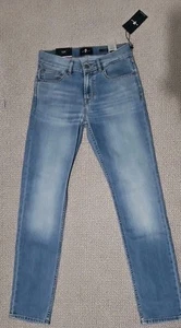 7 For All Mankind Jeans Mens, Size 31, Slimmy, Brand New With Tags - Picture 1 of 7