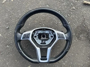 MERCEDES BENZ AMG STEERING WHEEL PADDLE SHIFTERS w204 , w212 , - Picture 1 of 4