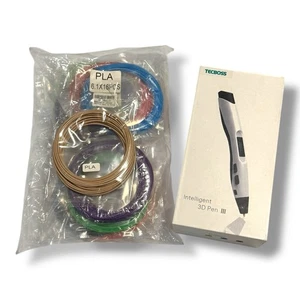 Intelligent 3D Pen III w/ Filaments in Multiple Colors - NEW opened - Picture 1 of 4
