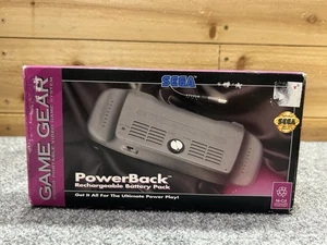 Vintage SEGA Game Gear PowerBack nuovo con scatola batteria ricaricabile 1994 - Foto 1 di 11