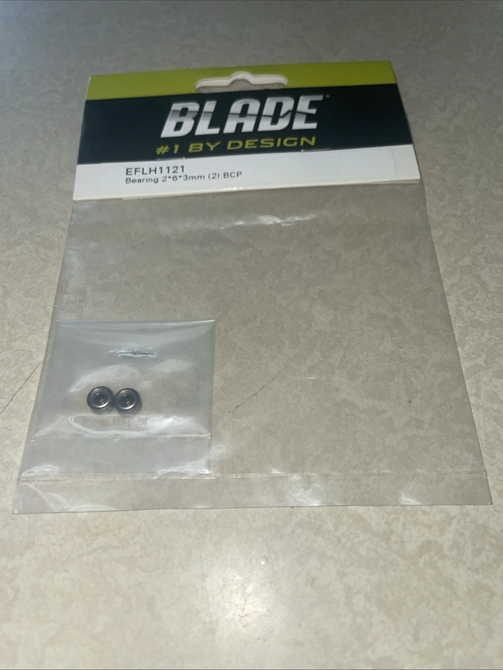 BLADE EFLH1121 = 2 X 6 X 3MM BEARING (2) : BCP (NEW) - Image 1 of 1