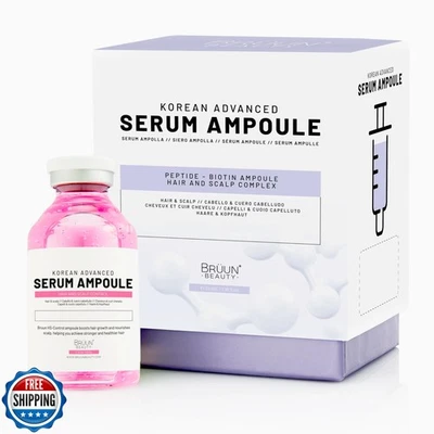 BRÜUN HS - Control Hair and Scalp Ampoule Serum – Korean Serum Booster For Ha - Image 1 of 4