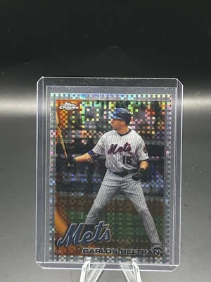 2010 Topps Chrome - Carlos Beltran #135 X-Fractor Mets - Image 1 of 2