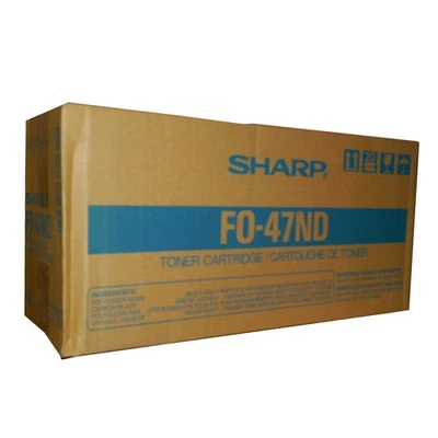 Sharp FO-47ND Black Toner Cartridge Genuine OEM Original - Image 1 of 2