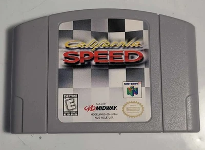 California Speed (Nintendo 64, 1998) Untested - Image 1 of 3
