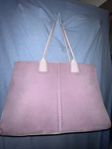 Cole Haan Light Purple Very Large Tote Bag Handbag Purse Perfect For Work Roomy - Picture 1 of 20