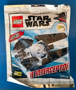 FIGURINE LEGO POLYBAG VAISSEAU STAR WARS foil 912067 TIE INTERCEPTOR - Picture 1 of 1