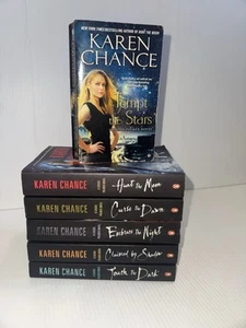 Karen Chance Books: Cassie Palmer  1-6 Tempt The Stars Hunt the Moon Paperbacks - Picture 1 of 24