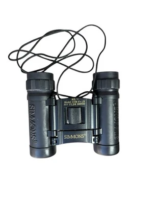 SIMMONS COMPACT BINOCULARS MODEL 1156  8X21 Vintage - Image 1 of 4