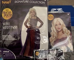 Disney Hocus Pocus Sarah Sanderson Cosplay Kleid Kinder Größe M 10/12 Kostüm - Bild 1 von 9