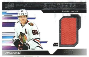 2019-20 UD UPPER DECK PREMIER PATRICK KANE PREMIER SWATCHES #35/99 - Picture 1 of 1
