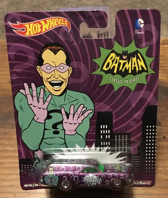 2015 Hot Wheels Batman Serie de TV Clásica '70 Chevelle Delivery Riddler X Foto 1 de 3