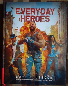 Everyday Heroes Roleplaying Game RPG Core Rulebook by Evil Genius Games Hardback - Picture 1 of 2