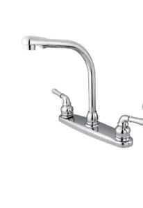 KINGSTON BRASS Two Handle Kitchen Faucet - Picture 1 of 3