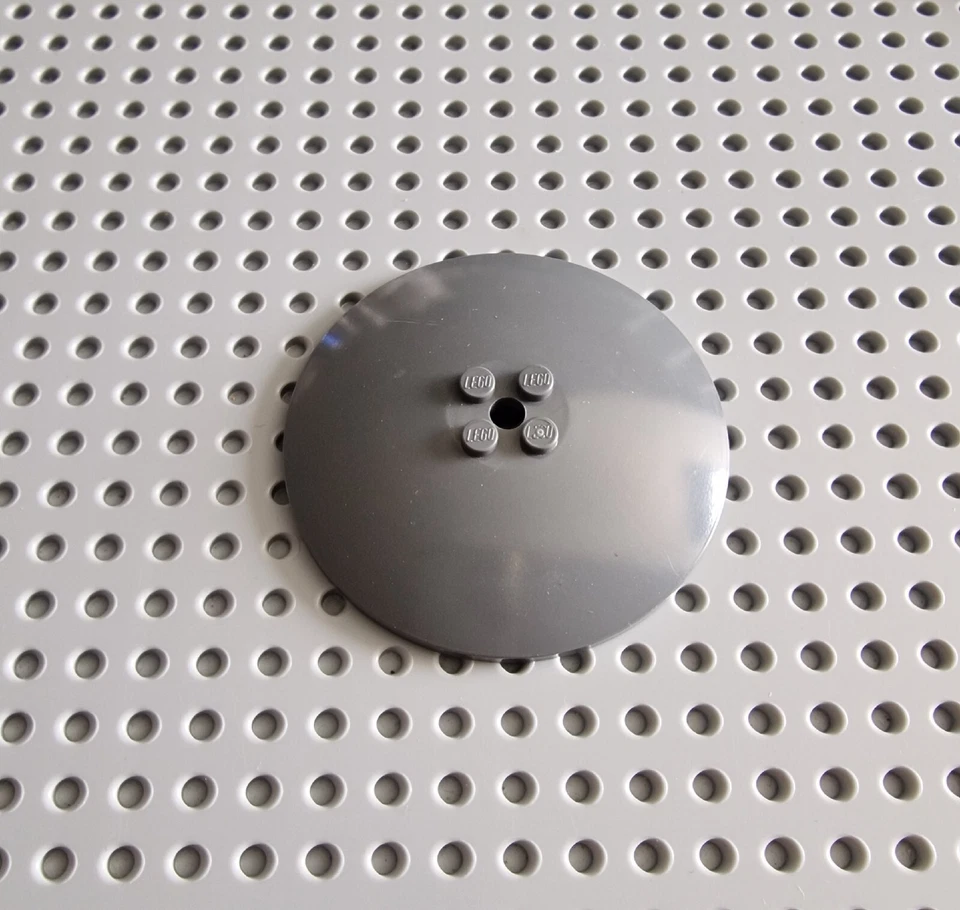 Lego Sat Radar Schüssel 8x8 neu dunkelgrau 3961 A125 - Bild 1 von 1