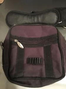 Viper Shoulder MOTORCYCLE BAG - Black Canvas - Picture 1 of 1