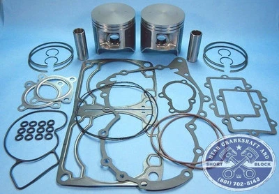 NEW ARCTIC CAT 800 PISTONS TOP END GASKET KIT 2010-2015 10-15 CF8 CFR8 F8 M8 ZR - Image 1 of 4