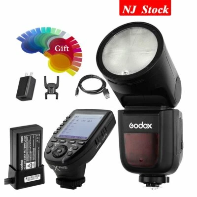Godox V1-S Camera Flash TTL 2.4G HSS Xpro-S Trigger F Sony A7 A9 A7R A7SII A6000 - Image 1 of 4