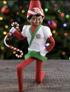 Die Elfe im Regal Claus Couture Karate/Ninja Kostüm Weihnachtskleid Your Elf - Bild 1 von 2