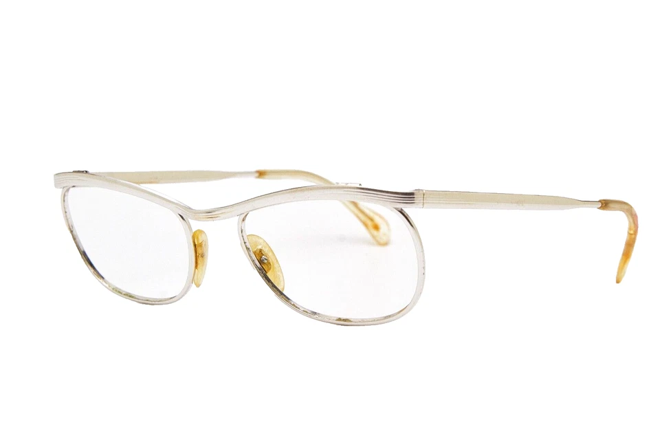 Gafas chapadas en oro vintage años 70 DESIL BLANCO 14k marco dorado gafas doradas Foto 1 de 4