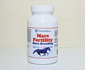 FERTILIDAD YEGUA CABALLO - CRÍA DE YEGUAS EQUINAS (120 Cápsulas - Hecho en USA) - Imagen 1 de 4