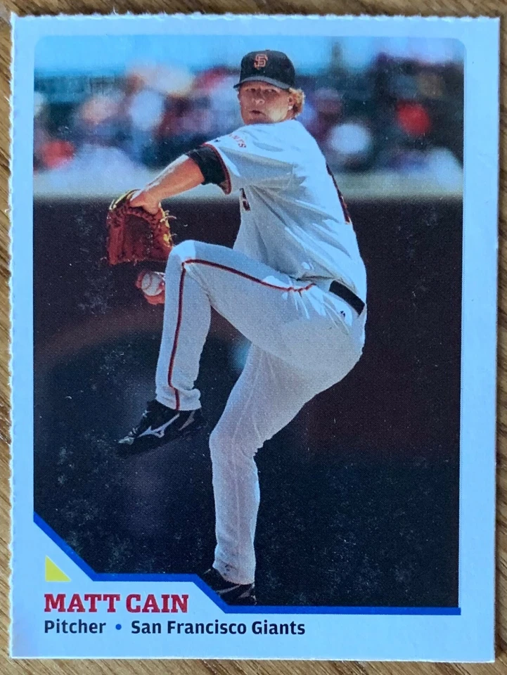 MATT CAIN, RARE {2009} SPORTS ILLUSTRATED FOR KIDS CARD, BASEBALL STAR - Image 1 of 1