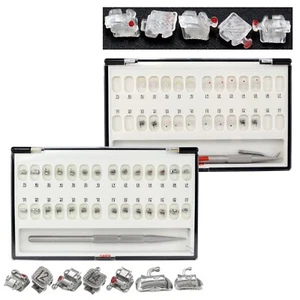 Soportes autoligables de ortodoncia dental Ormco Damon metal cerámica MBT 022 345 - Imagen 1 de 81