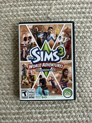 The Sims 3 World Adventures PC Game Complete 2009 Expansion Pack CIB - Image 1 of 3