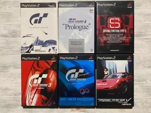 SONY PS2 Gran Turismo 3 4 & Prologue & 2001 & Driving Emotion Type-s Ridge Racer - Picture 1 of 14