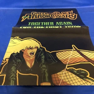 GREEN ARROW AND THE BLACK CANARY TOGETHER AGAIN FOR THE FIRST TIME POSTER 8x24 - Picture 1 of 4