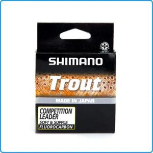 Filo Shimano Trout Competition Fluorocarbon 50m 0.14mm 1.29Kg da bolognese trota - Foto 1 di 2