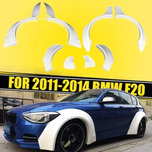10PCS Fit 2011-2014 BMW F20 White FRP Fender Flare Body Kit Wheel Arch Molding - Picture 1 of 11