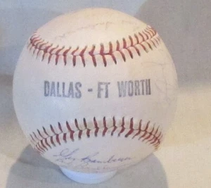 1963 Minnesota Twins Signed Auto MINOR LEAGUE Team Ball Tony Oliva Cesar Tovar - Picture 1 of 10