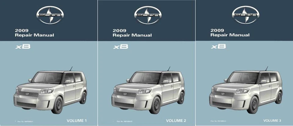 Juego completo manual de reparación de taller SCION xB 2009 Foto 1 de 1