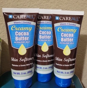 (3er-Pack) CAREALL cremige Kakaobutter Erdölgelee für trockene Haut 3 fl. oz - Bild 1 von 2