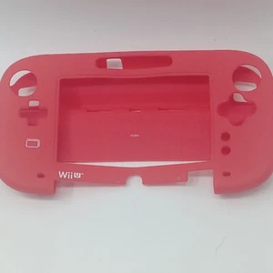 Nintendo Wii U Officially Licensed PDP Silicone Gamepad Protective Cover Red - Picture 1 of 4