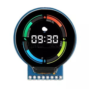 1.28 Inch TFT LCD Display Module Round RGB 240*240 ESP8266 LCD Development Board - Bild 1 von 21