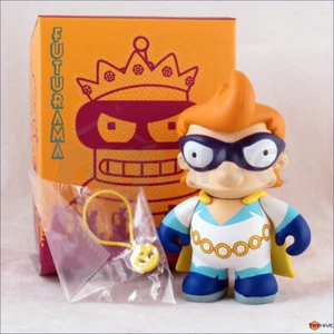 Kidrobot - Futurama series 2 Fry as Captain Yesterday 3-inch vinyl figure & box - Picture 1 of 1